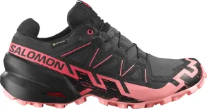 Salomon Speedcross 6 GORE-TEX Womens Trail Running Shoes - Black slip - on shoes