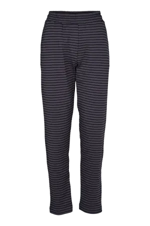 Fashionable Fit Breathable Layer Fit Saga Pants GOTS - Blackened Pearl/Black