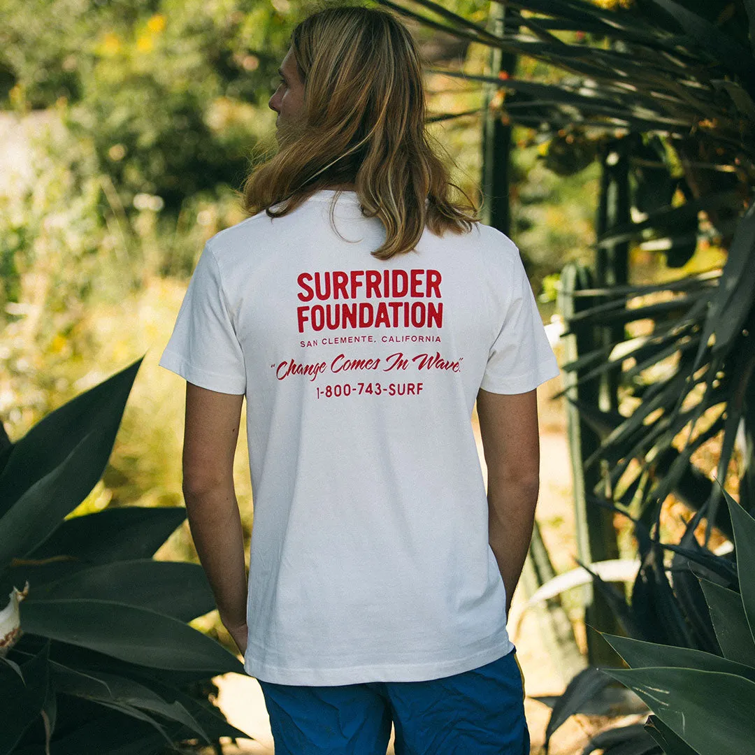 Taped Neckline Breathable Material San Clemente Pocket Tee