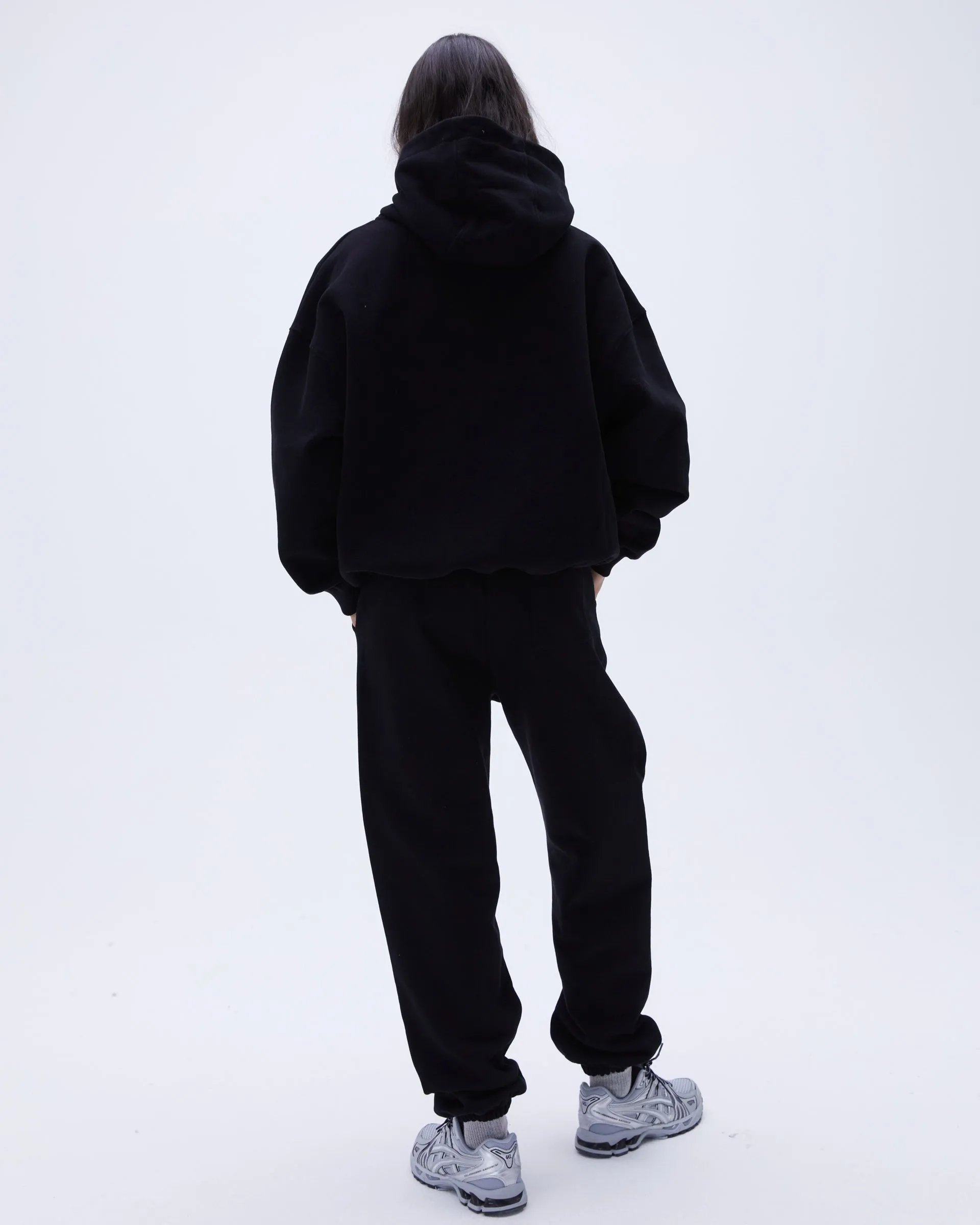 Lightweight Design Warm Layers ADA Oversized Hoodie - Black