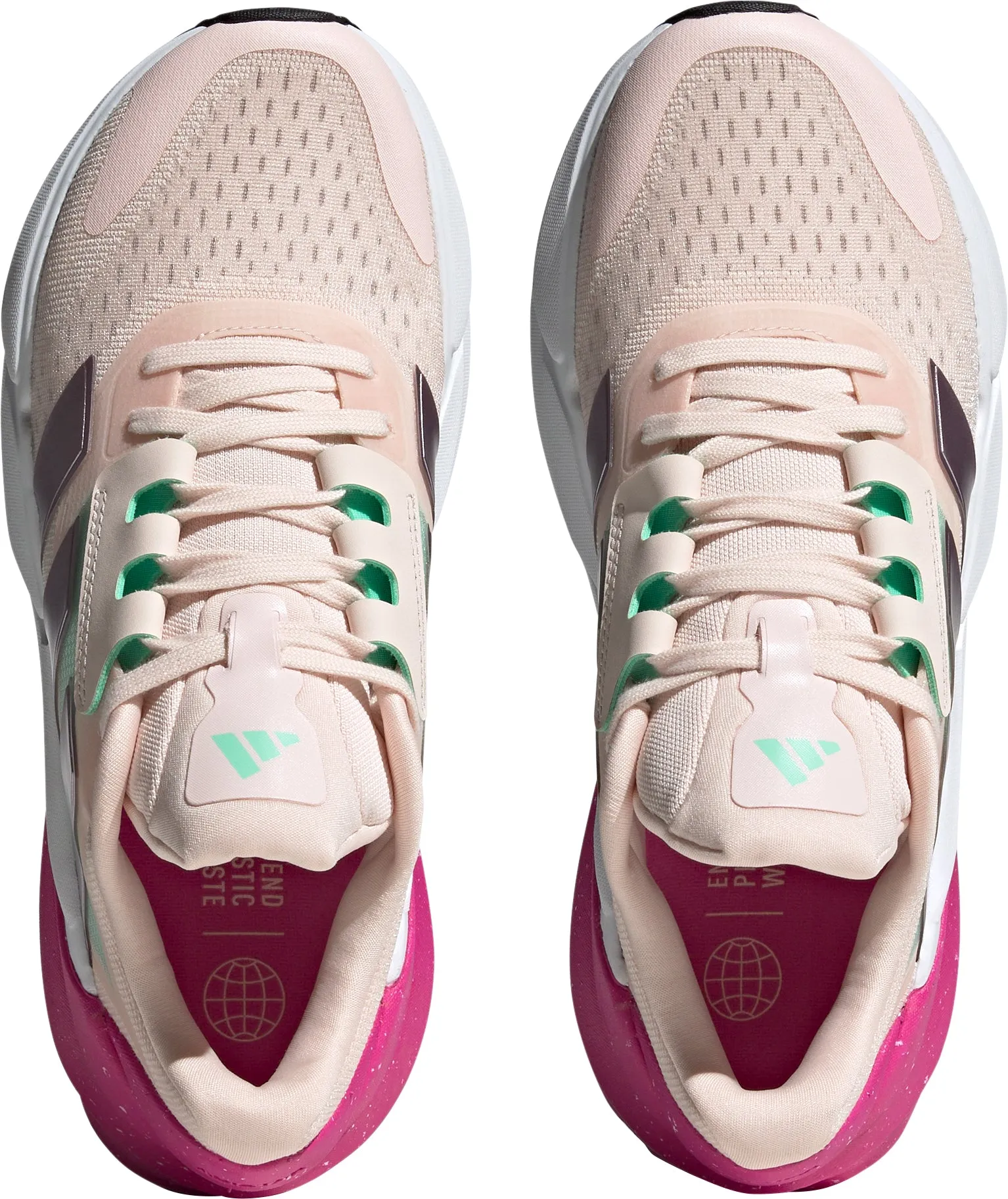 adidas Adistar 2.0 Womens Running Shoes - Pink Metallic accents