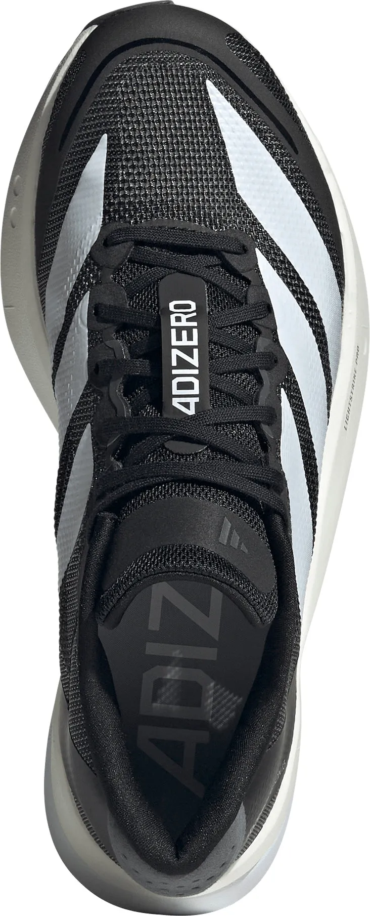 adidas Adizero Boston 13 Womens Running Shoes - Black Flexible Outsole Grooves Anatomical Heel Counter