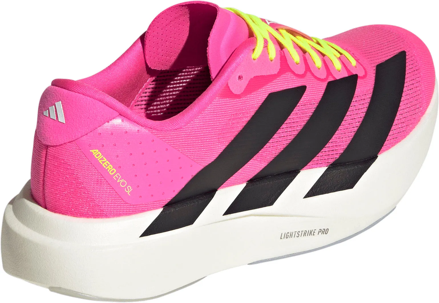 adidas Adizero EVO SL Womens Running Shoes - Pink Stable Grip Design hand - washable
