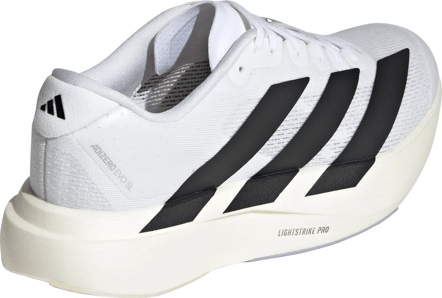 adidas Adizero EVO SL Womens Running Shoes - White Break - in - free wet - weather