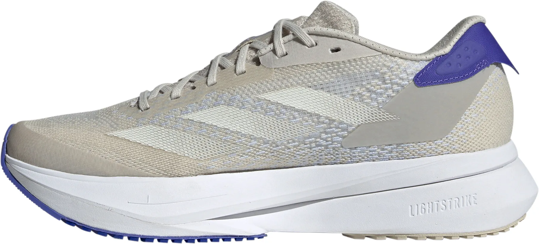 running on road adidas Adizero SL 2 Womens Running Shoes - Beige