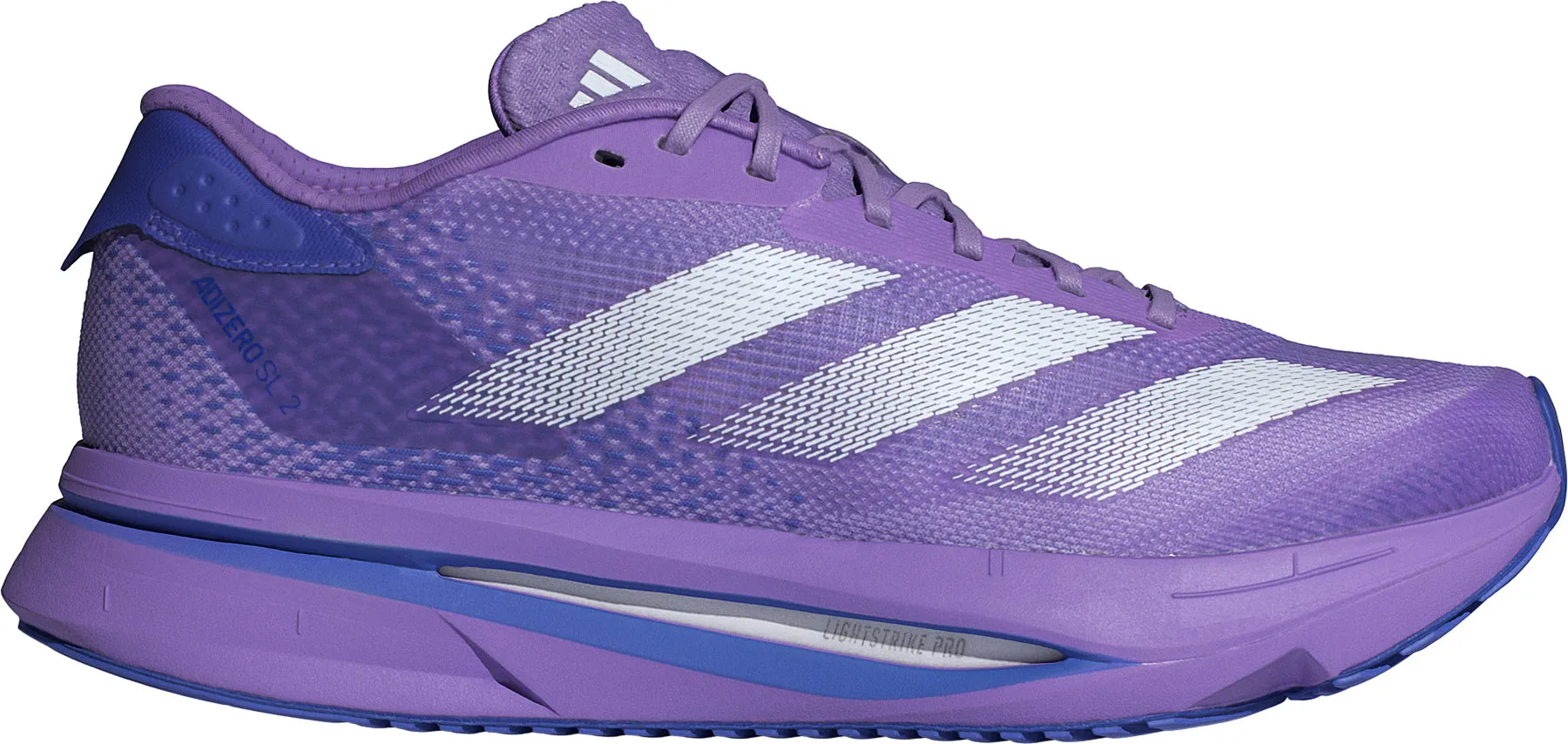 adidas Adizero SL 2 Womens Running Shoes - Purple cycling running shoes