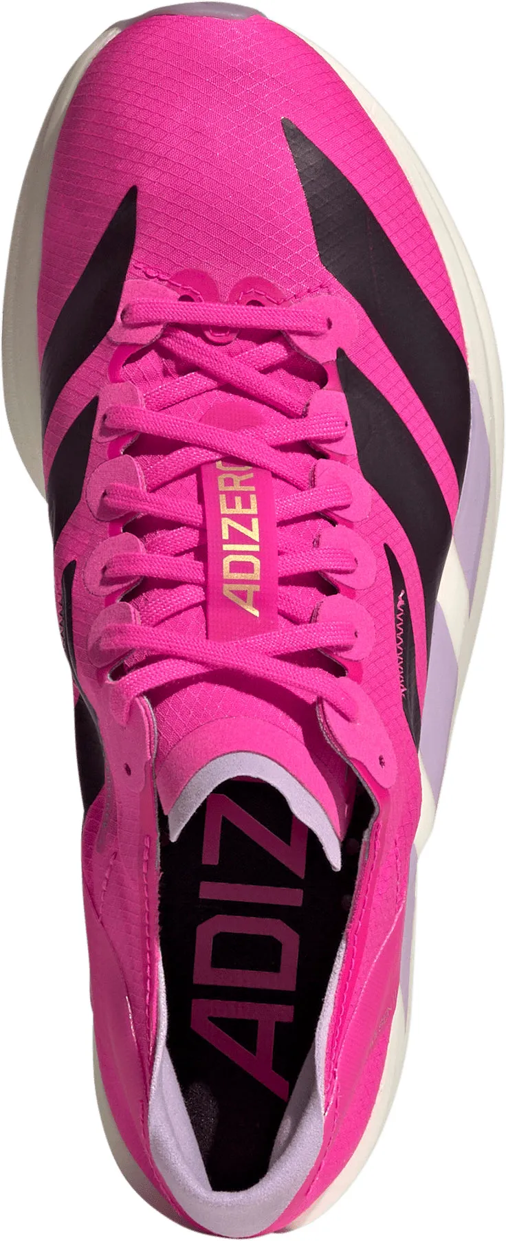 adidas Adizero Takumi Sen 11 Womens Running Shoes - Pink Asymmetric Lacing