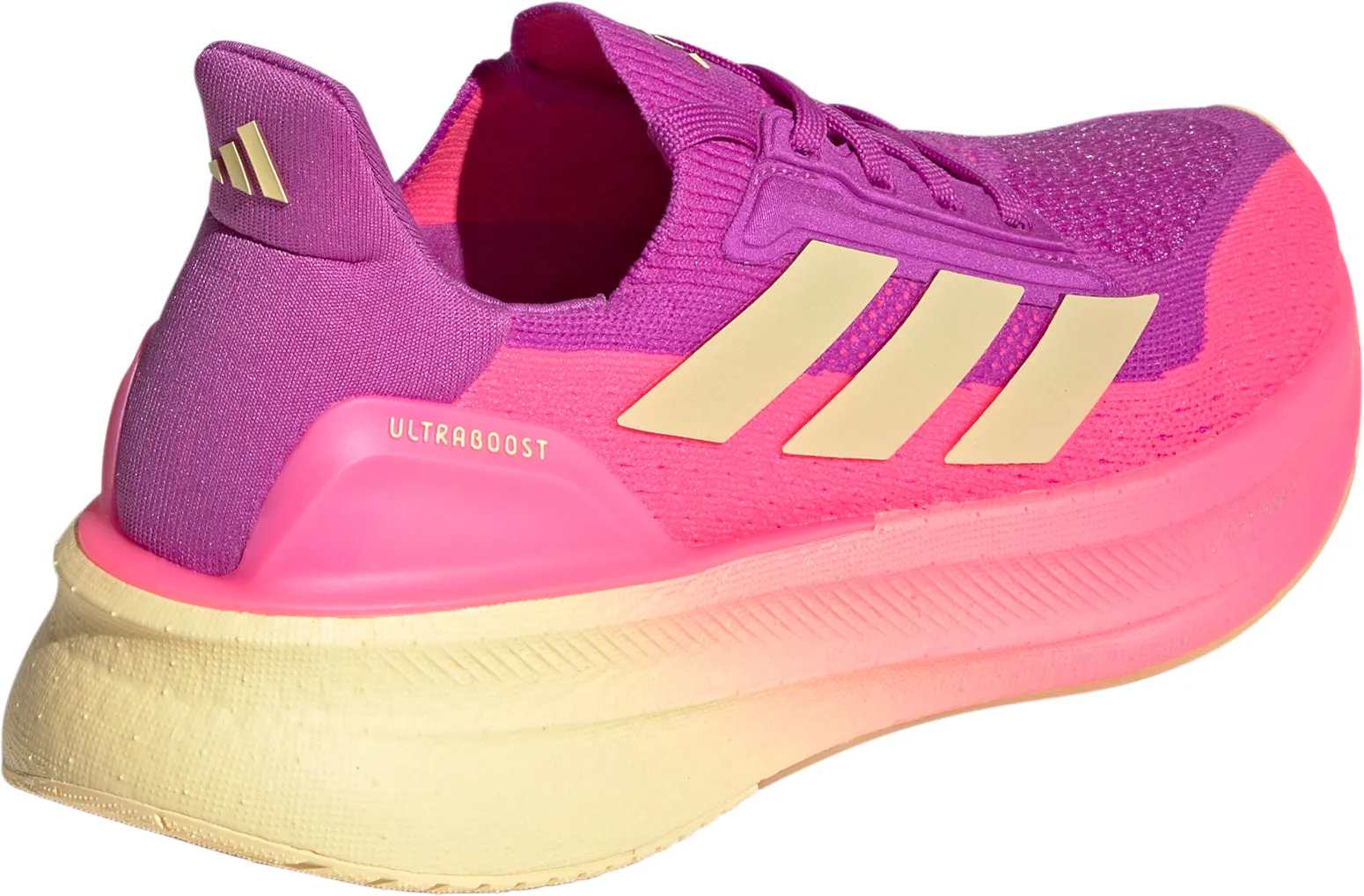 adidas Ultra Boost 5X Womens Running Shoes - Pink Airflow Ventilation Tech