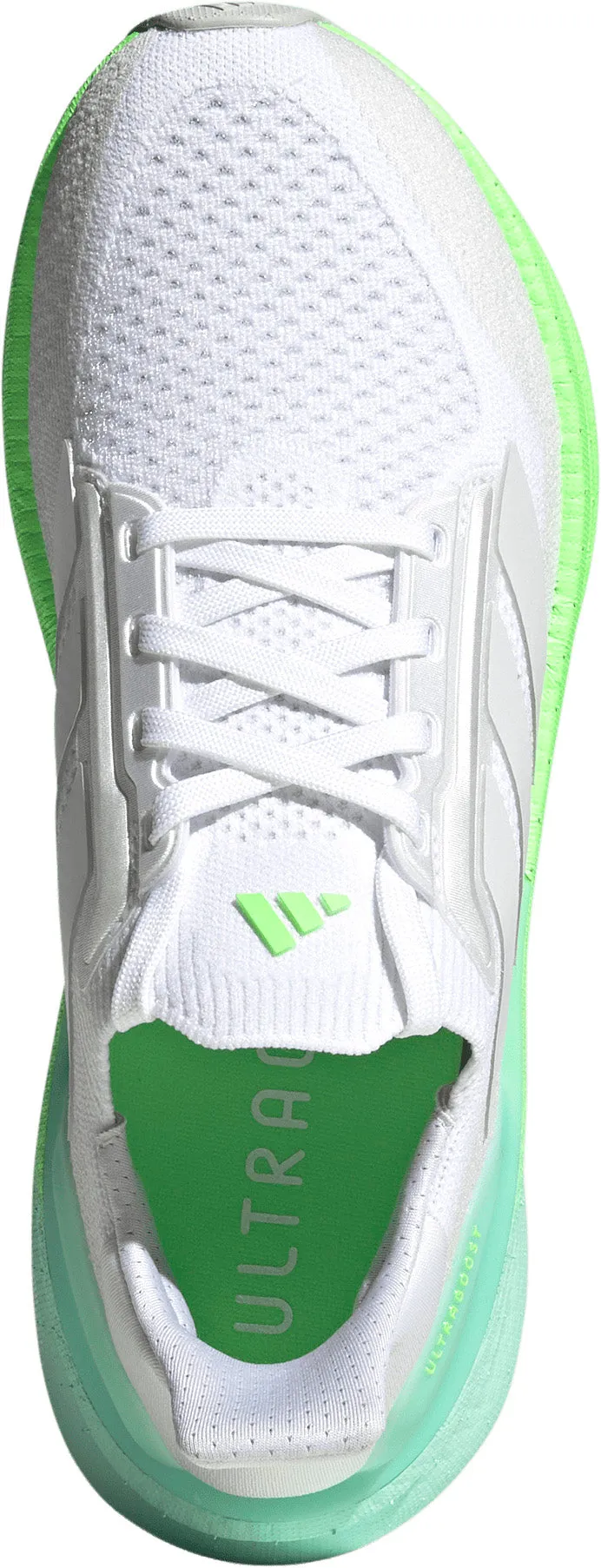 Rubber Traction Outsole Multi Zone Airflow Channels adidas Ultra Boost 5X Womens Running Shoes - White