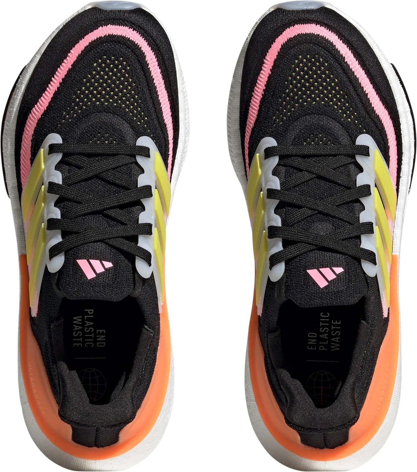 running in coastal areas Durable Mesh Vamp adidas Ultra Boost Light Womens Running Shoes - Black