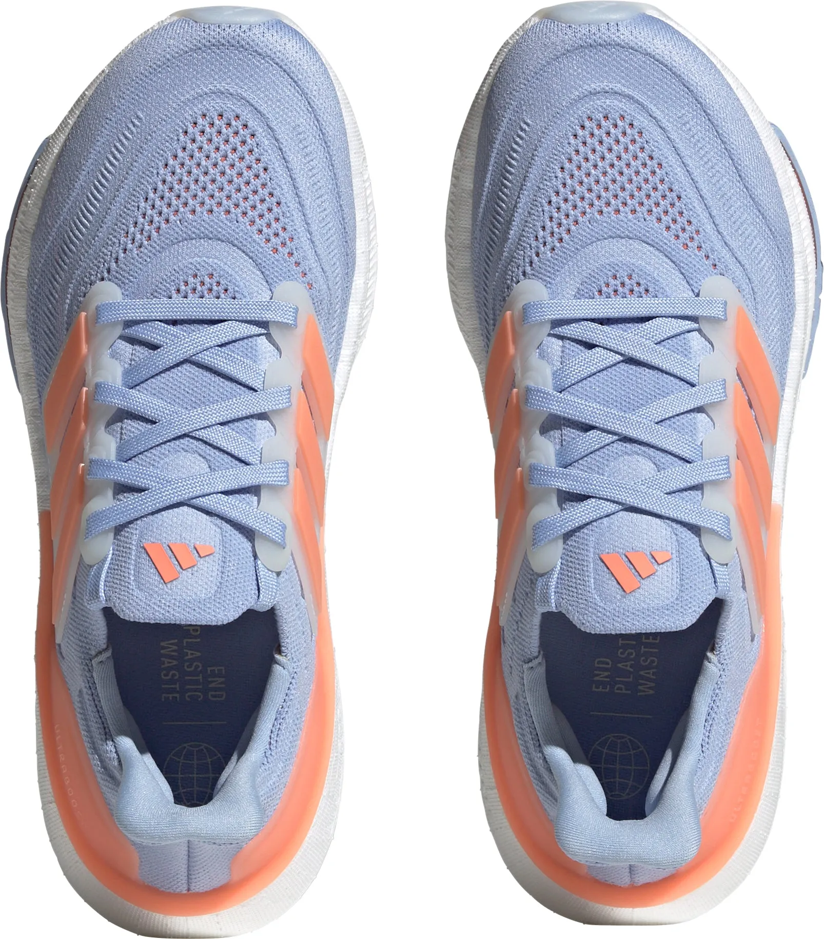 Comfort Stride anti - fatigue shoe quality adidas Ultra Boost Light Womens Running Shoes - Blue