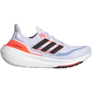 adidas Ultra Boost Light Womens Running Shoes - White Sock Like Fit Technology Durable Outsole