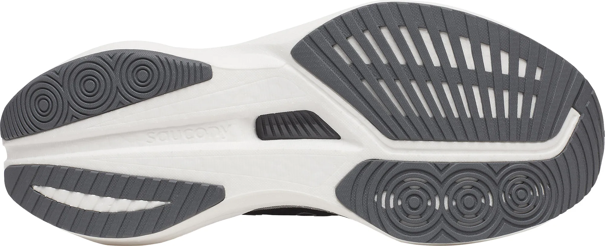 Shock Absorption Layer Ventilated Airflow Design Saucony Endorphin Speed 5 Womens Running Shoes - Black