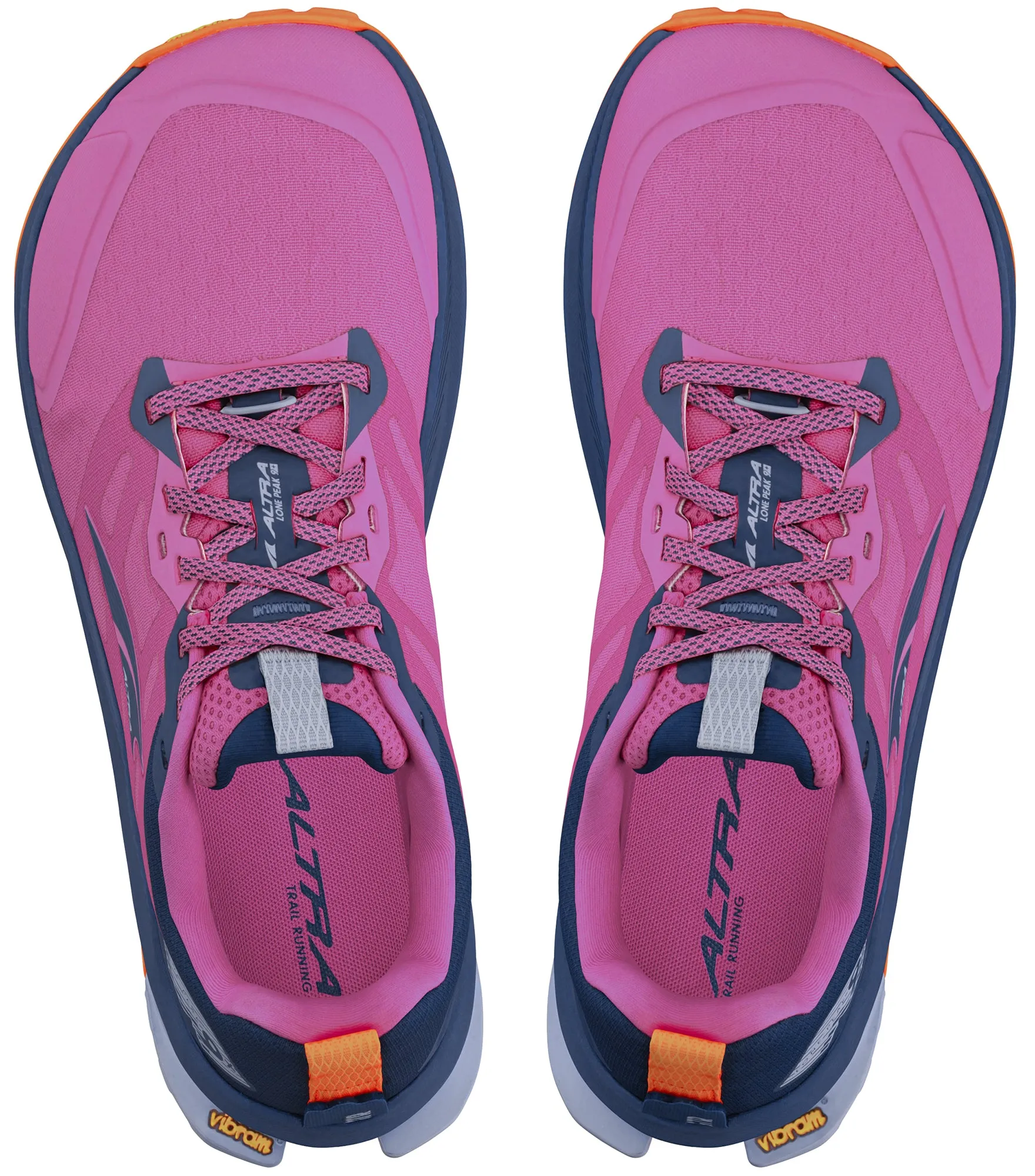 Altra Lone Peak 9  Womens Trail Running Shoes - Purple Thermoplastic Polyurethane Frame