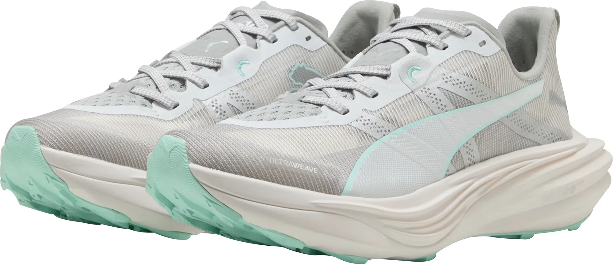 Puma Deviate Nitro Elite Womens Trail Running Shoes - Grey Non Restrictive