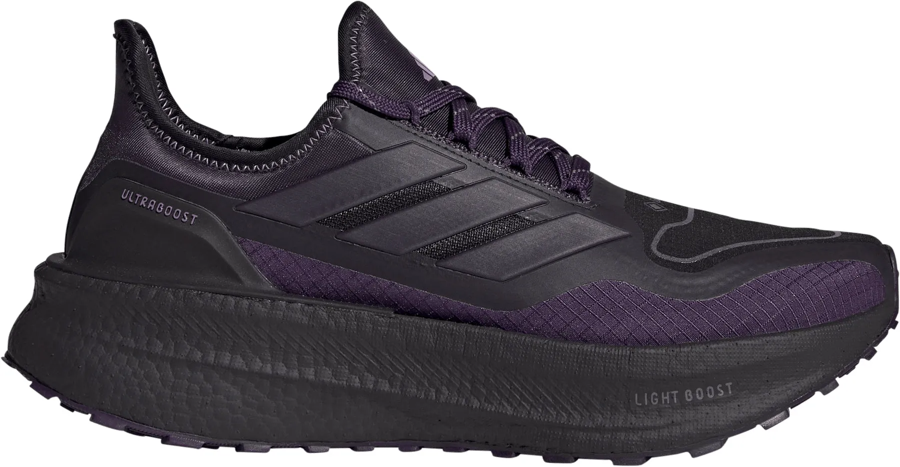 high - top shoes lace up closure adidas Ultra Boost 5 GORE-TEX Womens Running Shoes - Black
