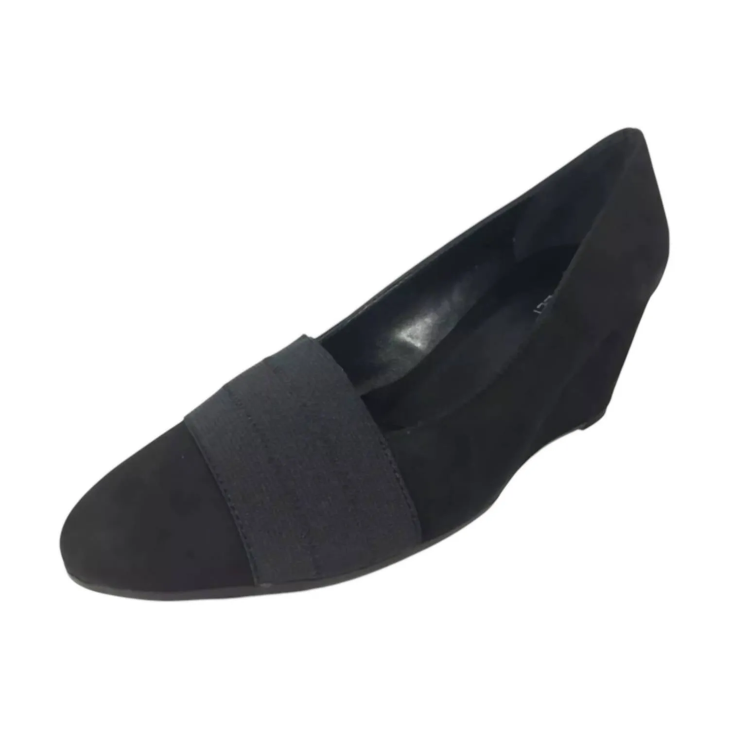 Enhanced Mobility Women's Danil Wedge Heels In Black Sde/elas