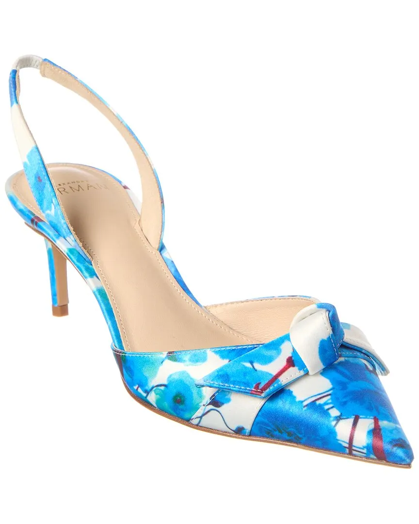 Season Vibe Alexandre Birman Clarita 60 Satin Slingback Pump