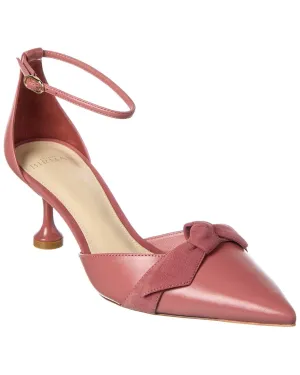 Alexandre Birman Clarita Flare 60 Leather Pump Casual High Heel Shoes