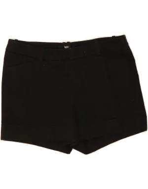 MOSSIMO Womens Casual Shorts US 10 Large W32 Black Cotton Long Sleeve