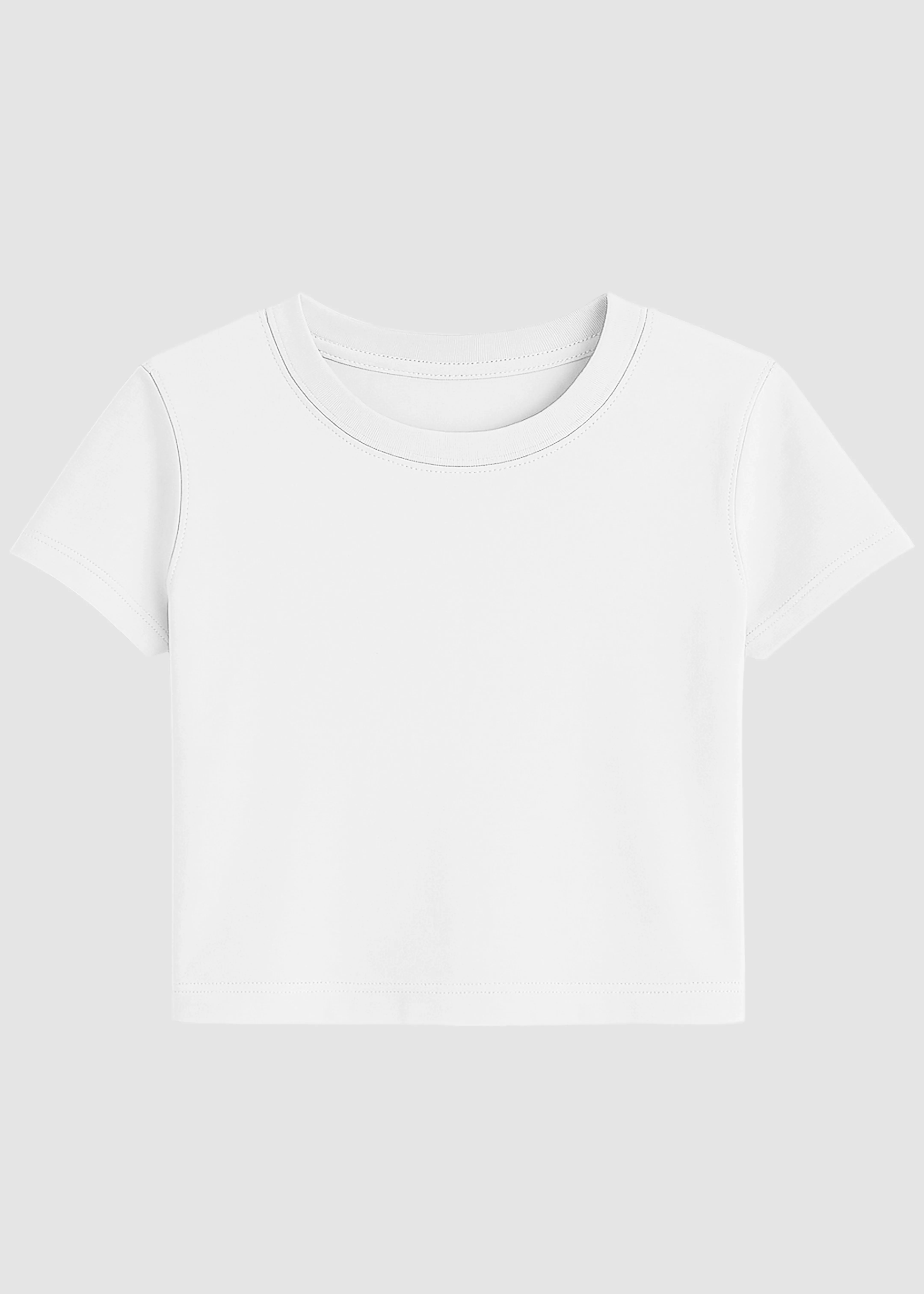 waterproof White Crop Top | FC39
