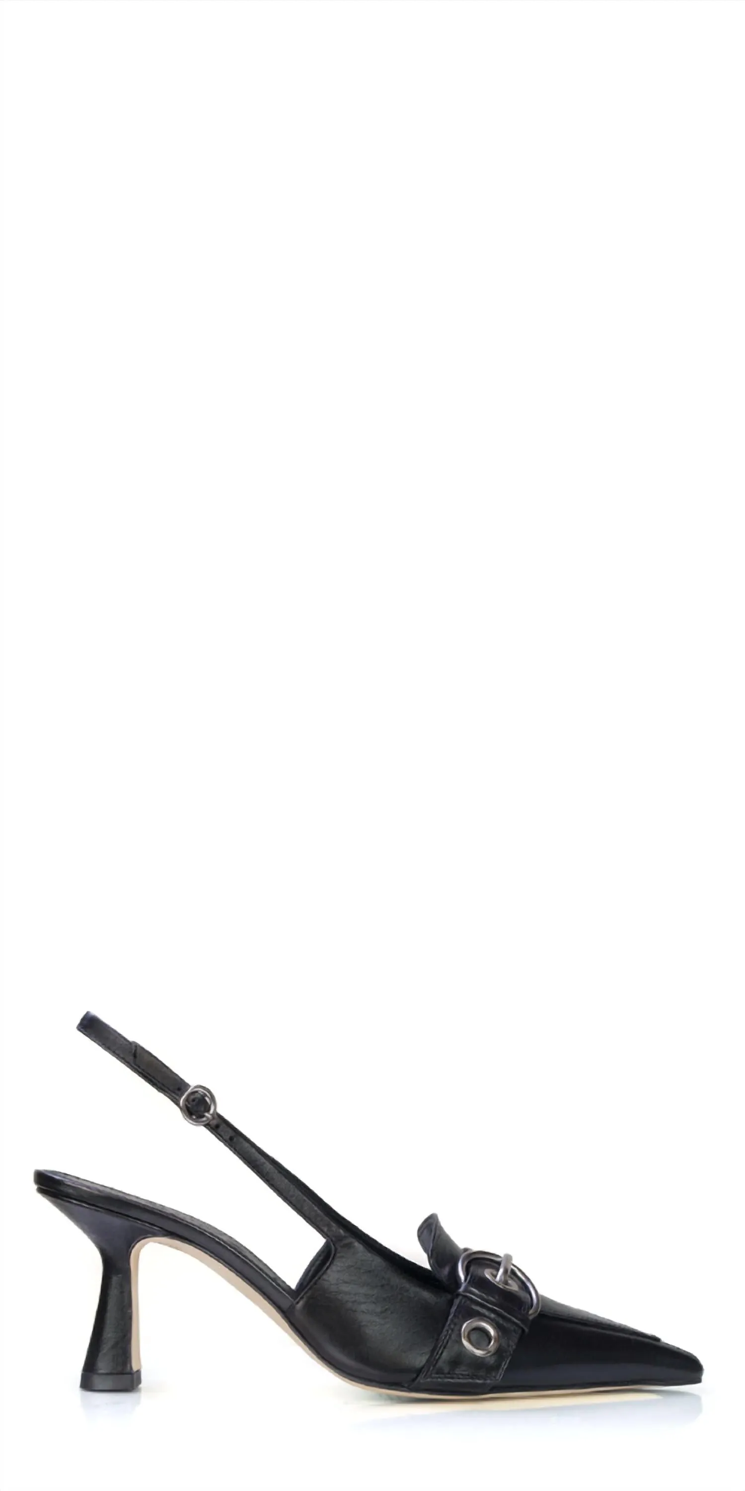 Women's Tara Eyelet Slingbacks In Black youth appeal