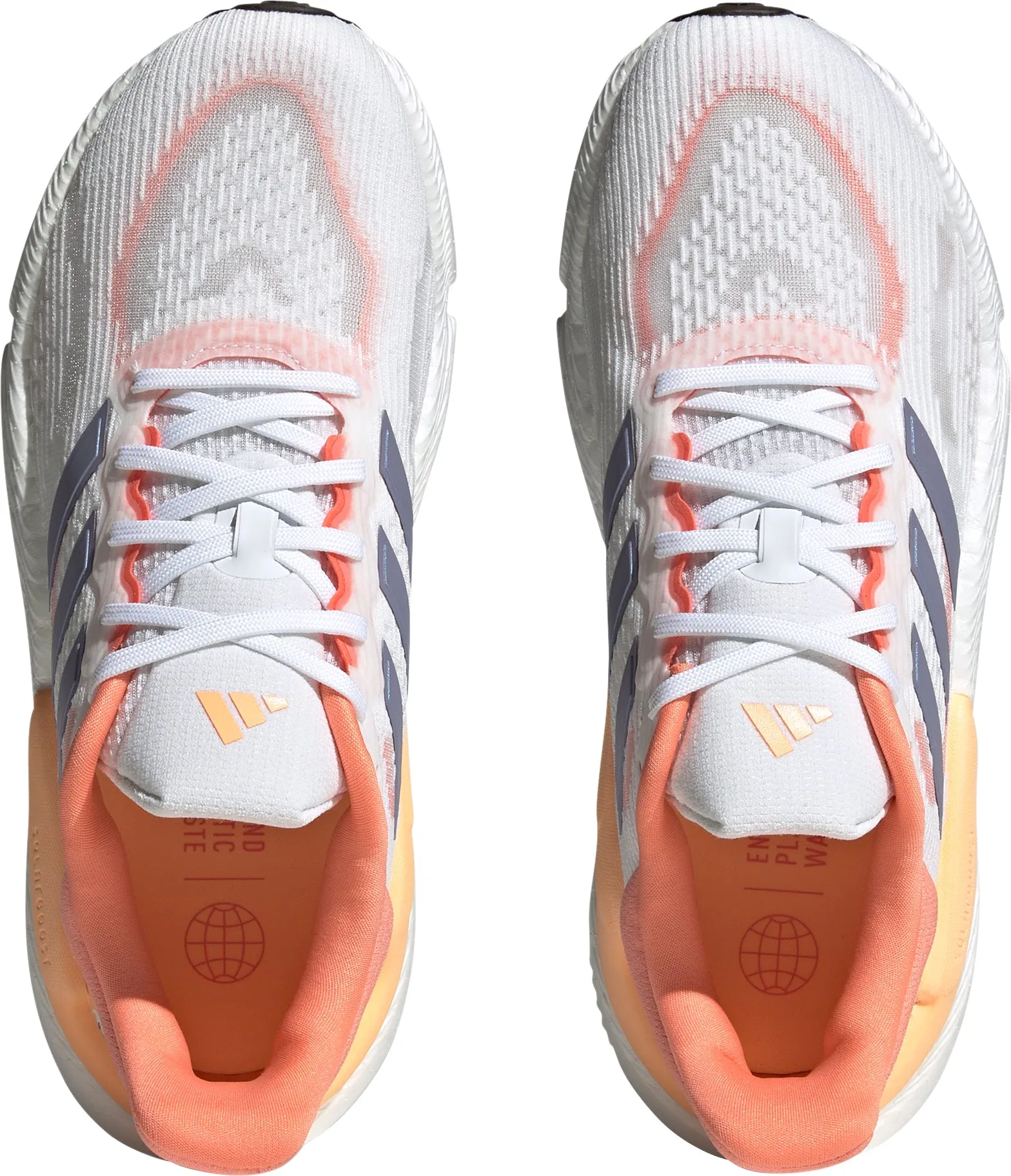 adidas Solar Boost 5 Womens Running Shoes - White mud running shoes runners' shoes