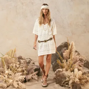 Stylish Cut Siesta Mini Dress