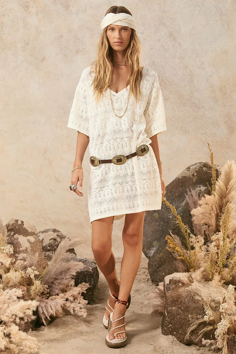Siesta Mini Dress Cool Texture Chill Friendly