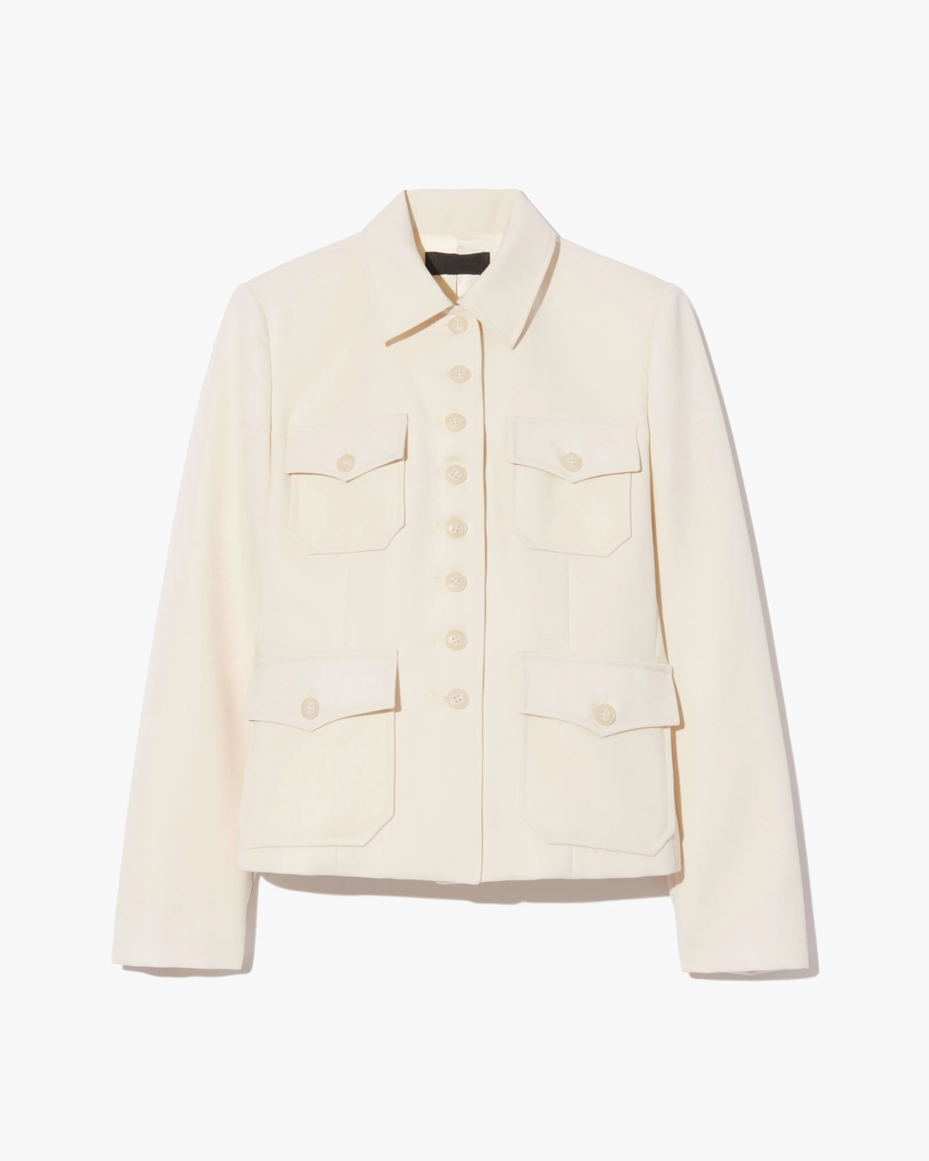 Modern Drop Tail Hem Lightweight Material JAMISON JACKET