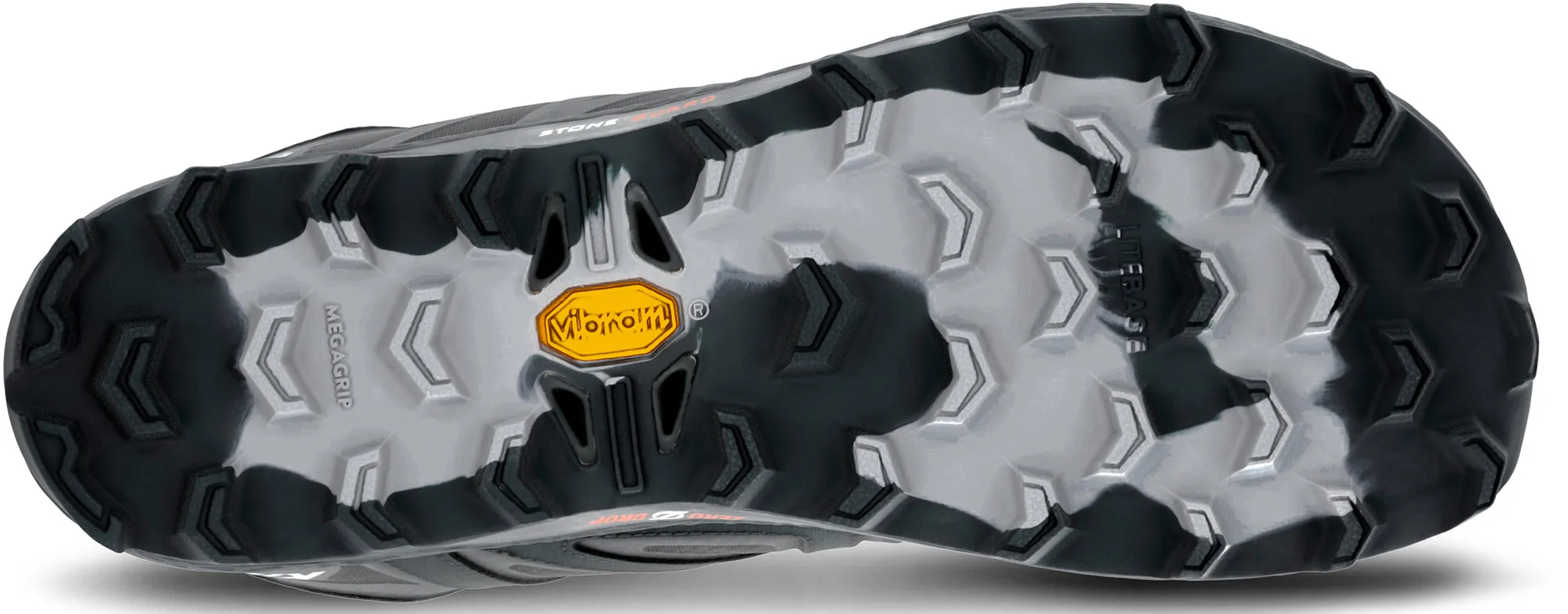 Altra King MT Womens Trail Running Shoes - Black Impact Resistant Heel Counter