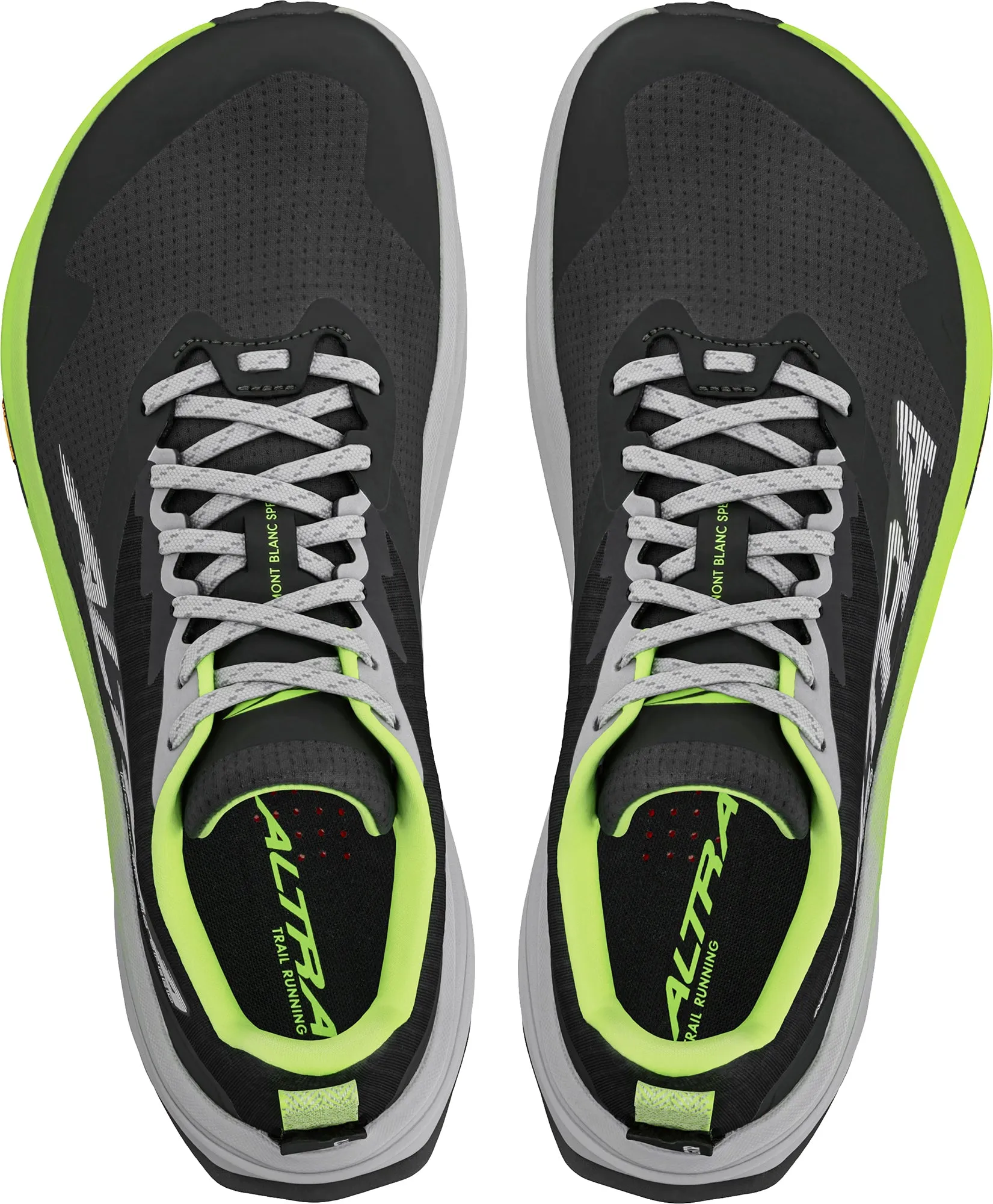 interval training Rolling Gait Altra Mont Blanc Speed Womens Running Shoes - Black