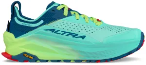 quick - moving shoes Quick Dry Liner Fabric Altra Olympus 6 Womens Trail Running Shoes - Green