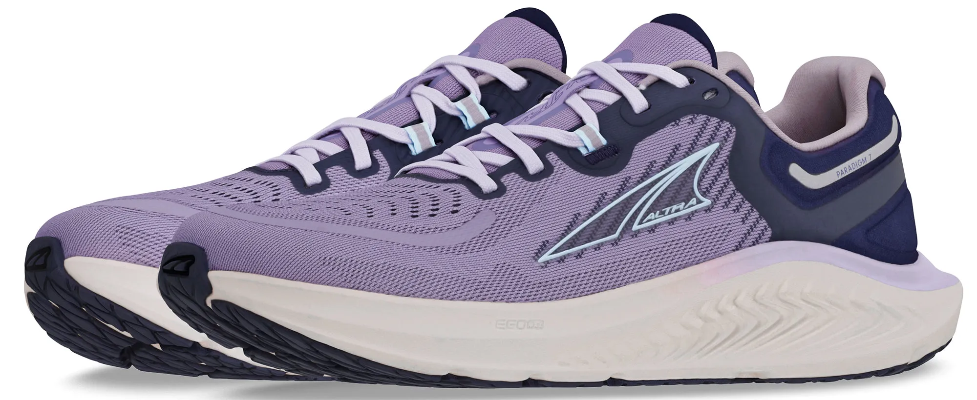 running shoes for 5K races Female Altra Paradigm 7 Womens Running Shoes - Purple