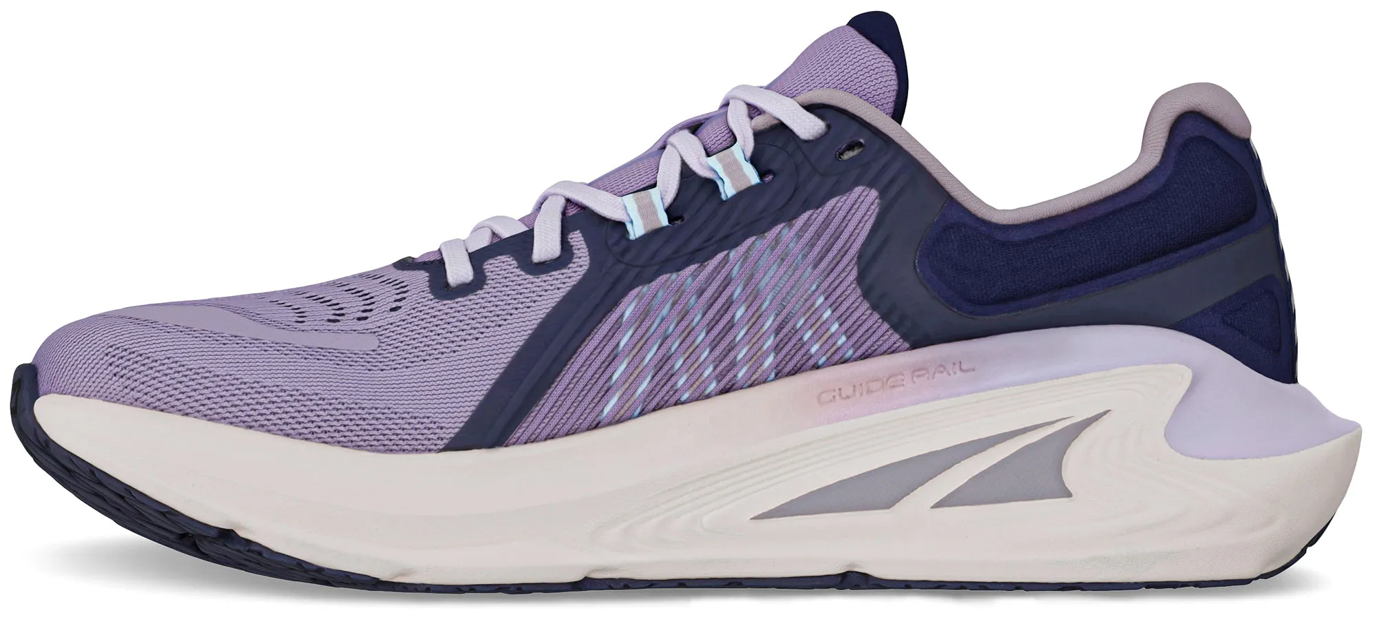 Altra Paradigm 7 Womens Running Shoes - Purple traction - enhanced shoes