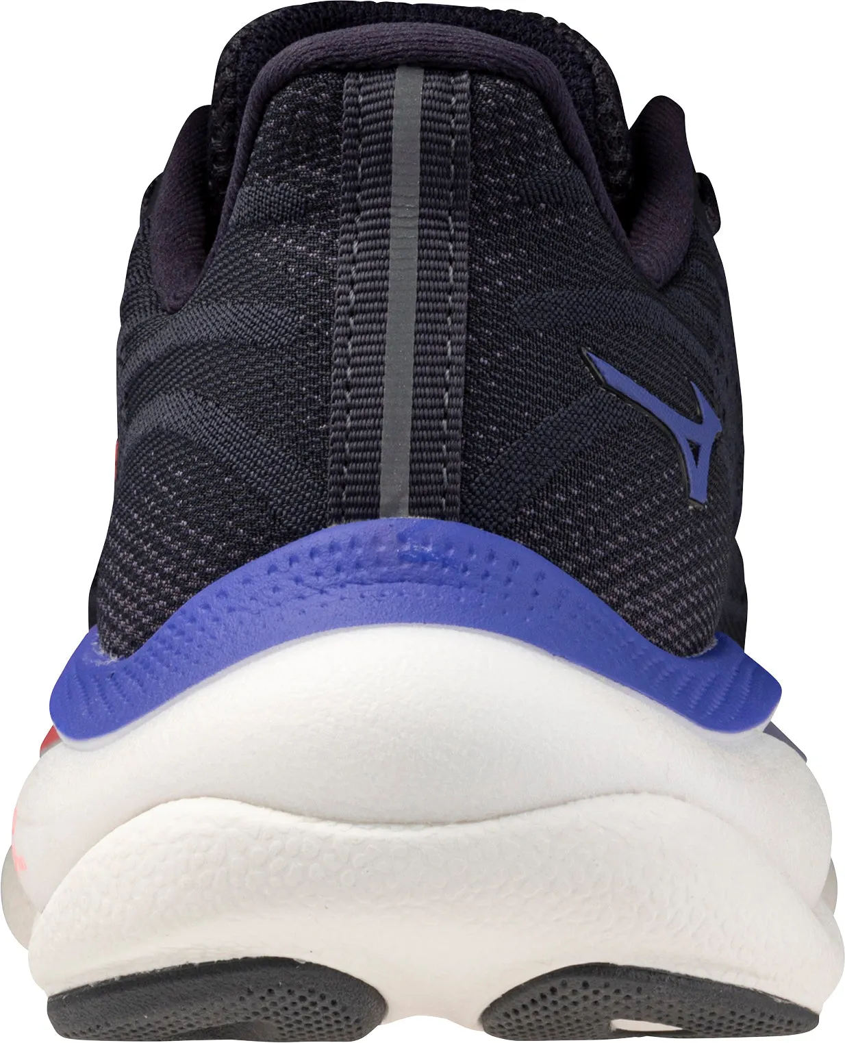 Midfoot Cage Support Micro Adjust Straps Mizuno Wave Sky 9 Womens Running Shoes - Grey