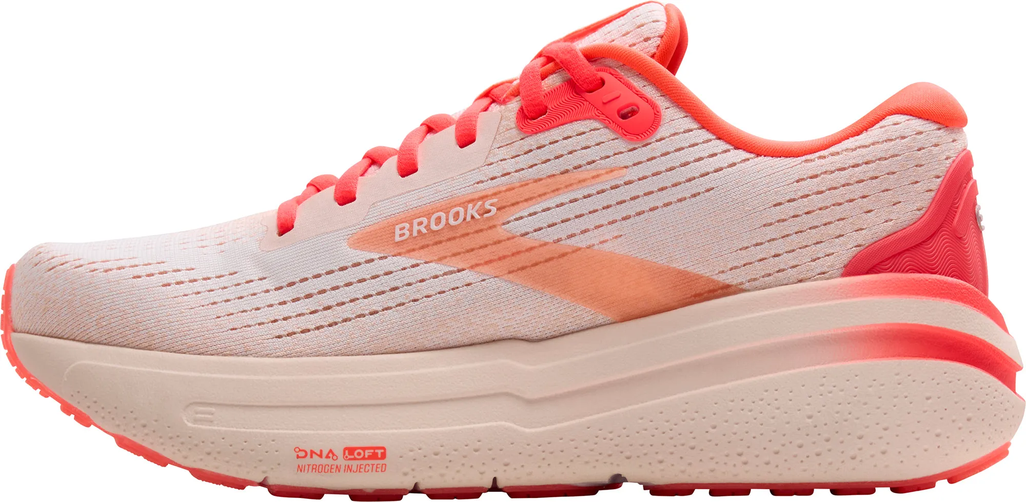 Brooks Ghost Max 2 Womens Running Shoes - Orange EVA - midsole - comfort - cushion shoes