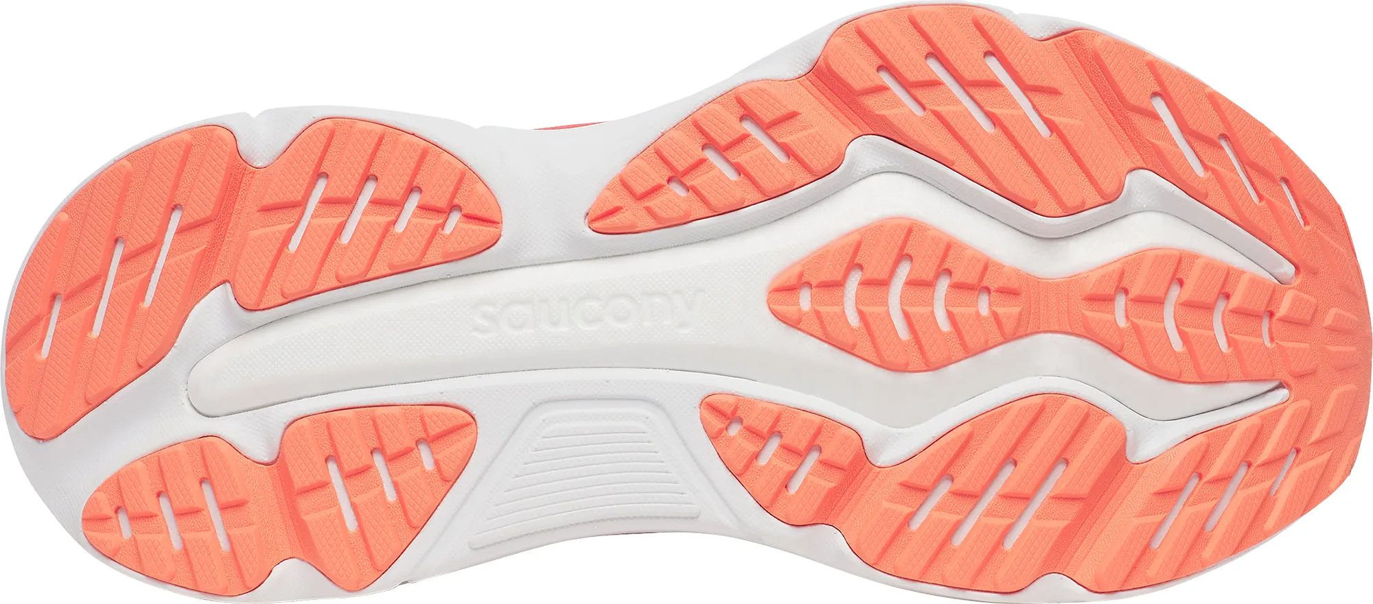 complex design Saucony Hurricane 25 Womens Running Shoes - Pink