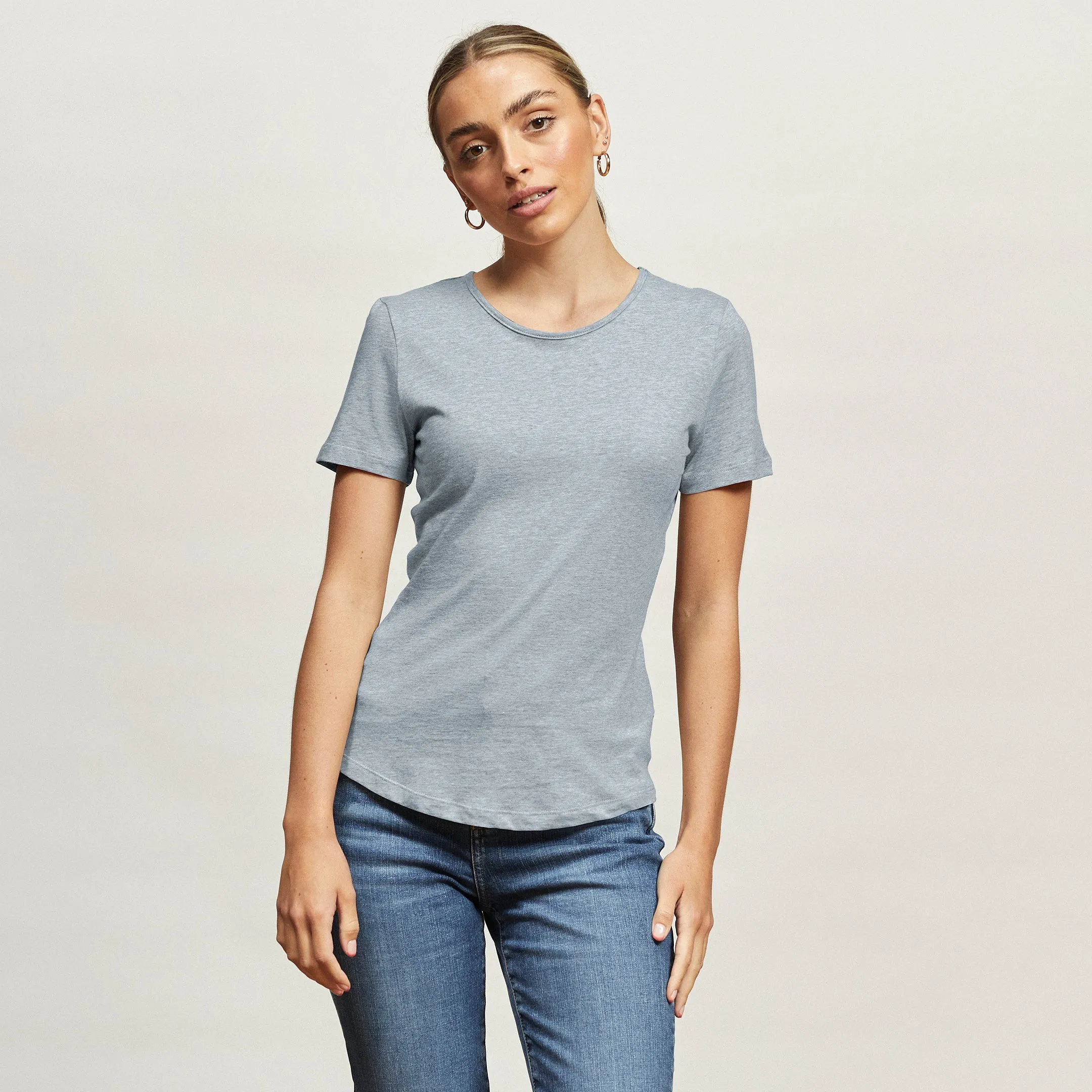 Casual Style Wear Recycled Crew Tee