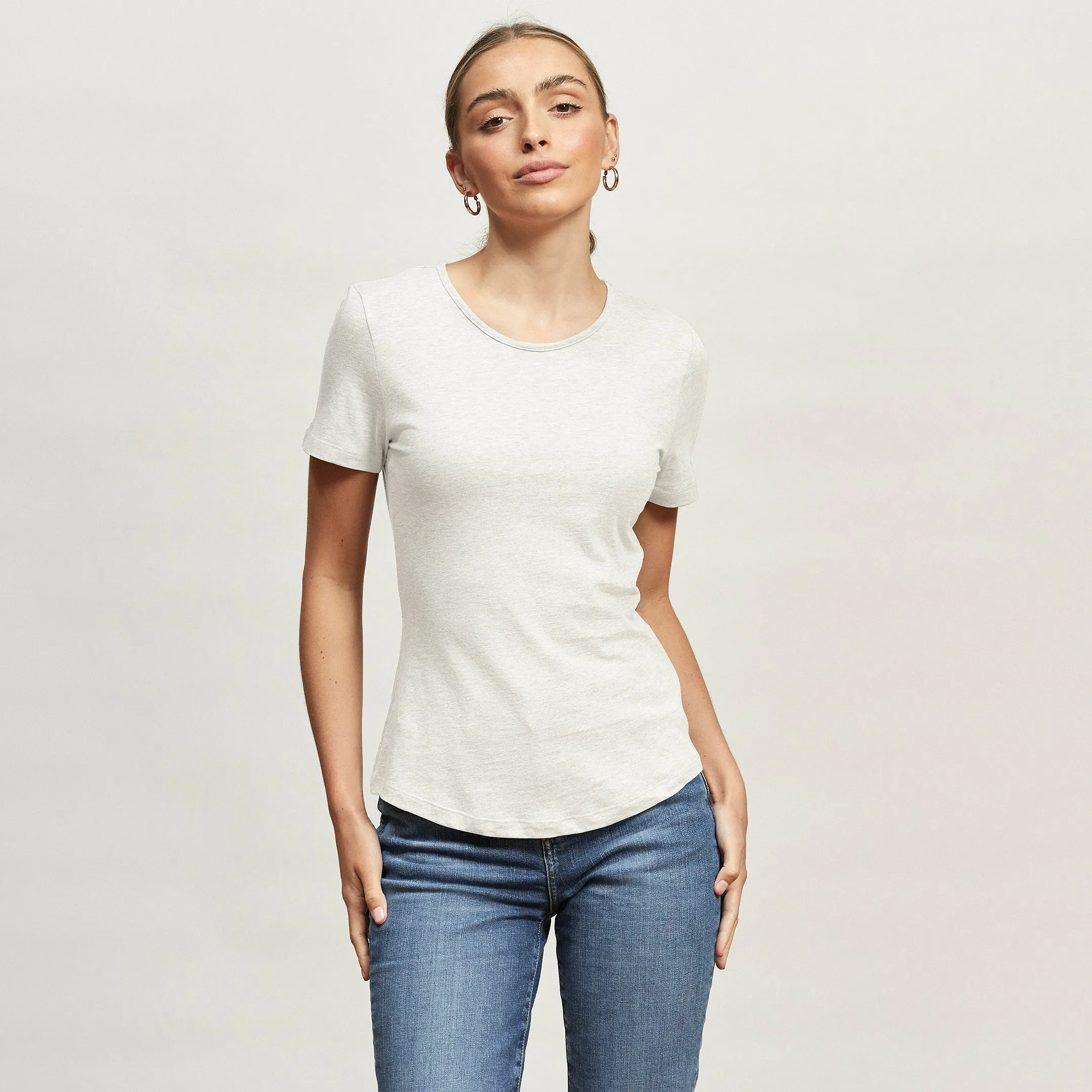 SeamFreeShoulders Recycled Crew Tee