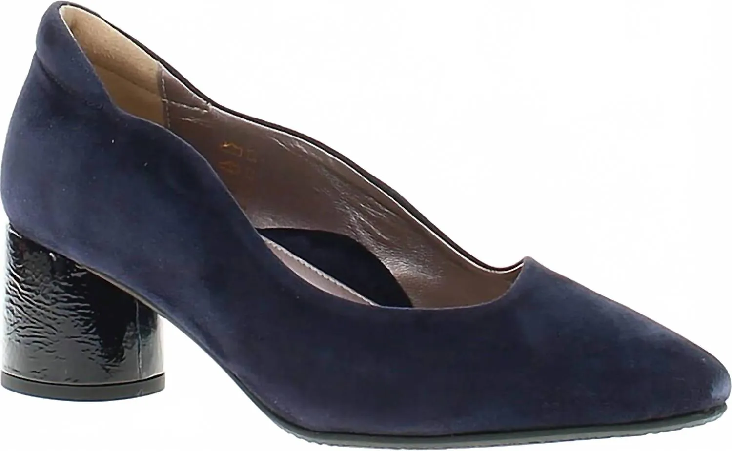 Women's Evelyn Pump In Ink Dynamic Feel Sharp Edge