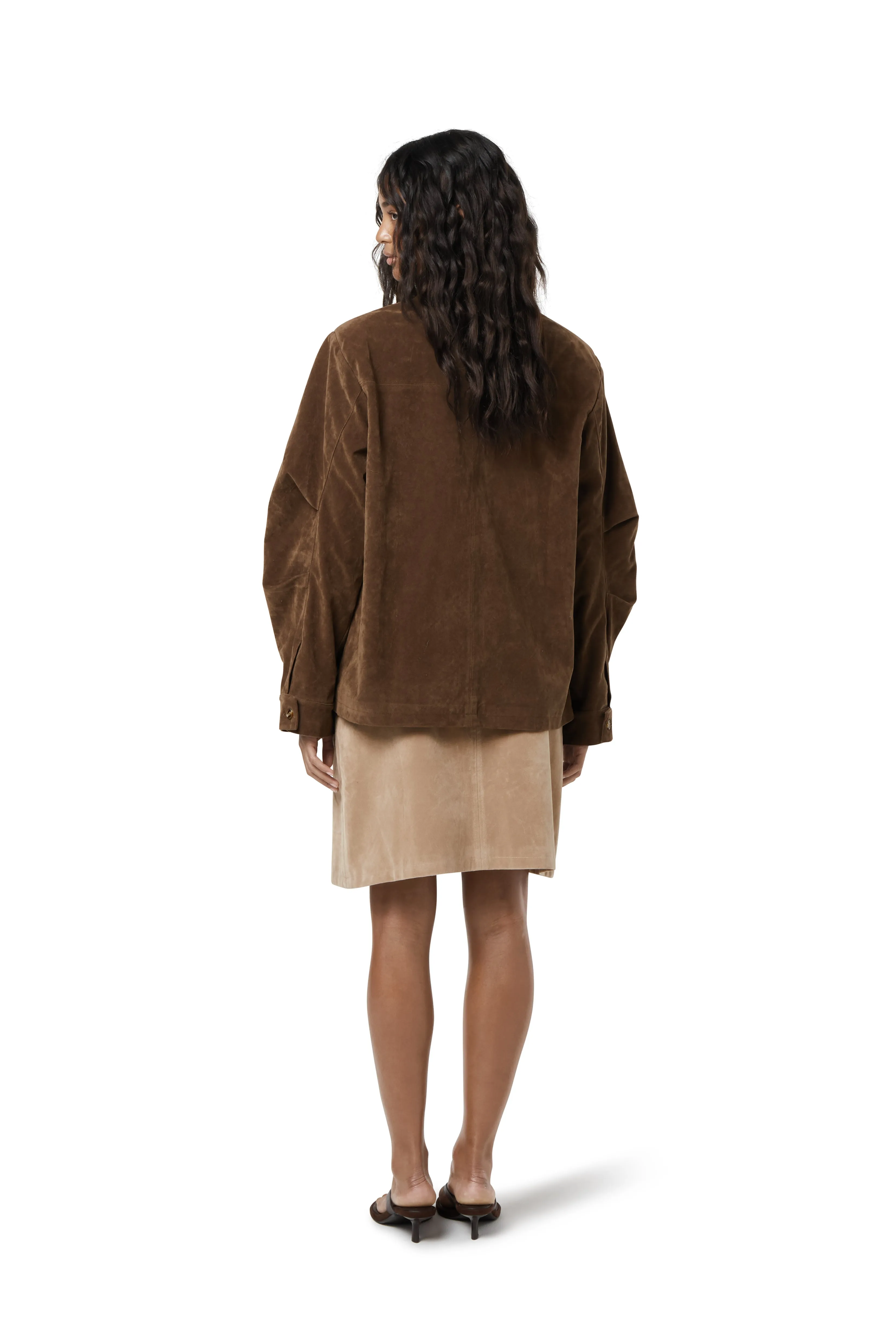 Weather Fit Storm Ready Gear Jackson Faux Suede Blazer