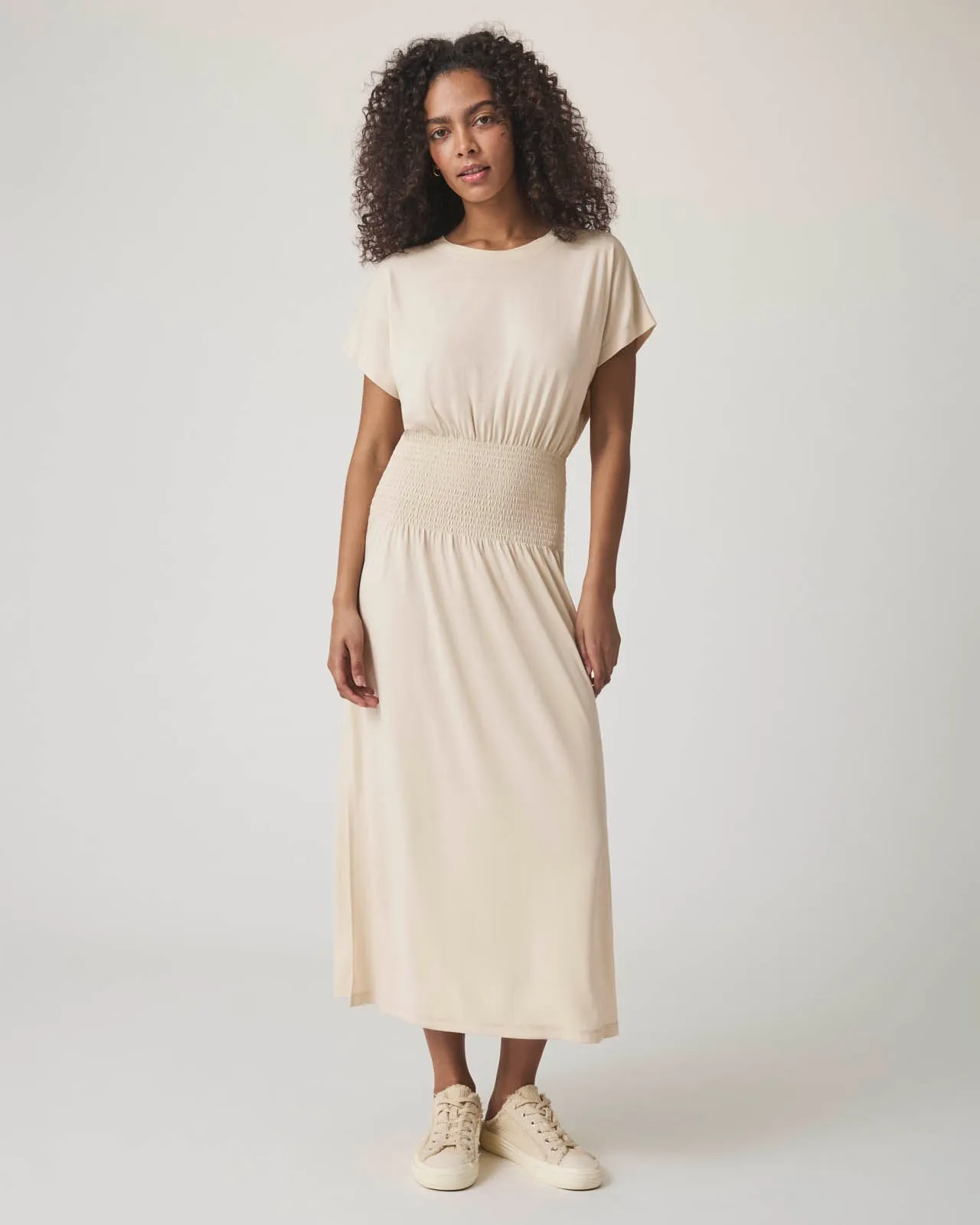 Feminine Line Giada Sandwash Dress