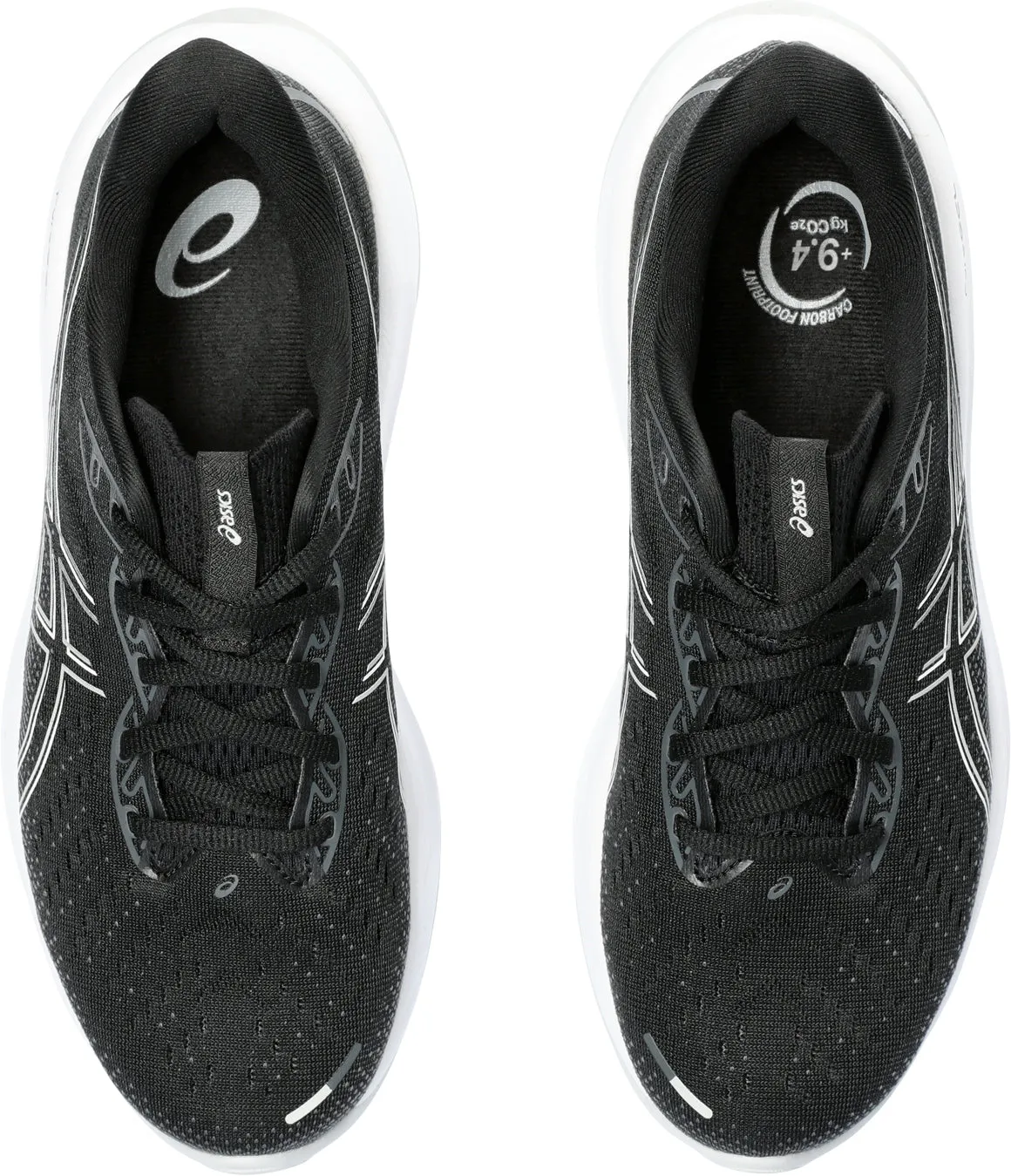 running in a mud pot area shoes Asics Gel Cumulus 26 Womens Running Shoes - Black