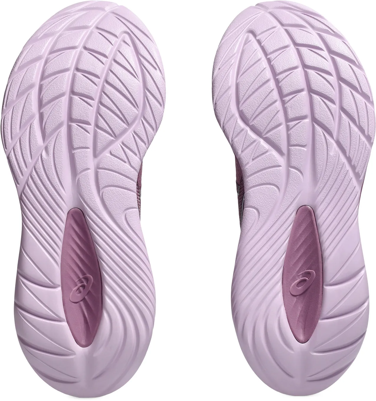 antimicrobial upper shoes Wireless Asics Gel Cumulus 27 Womens Running Shoes - Purple