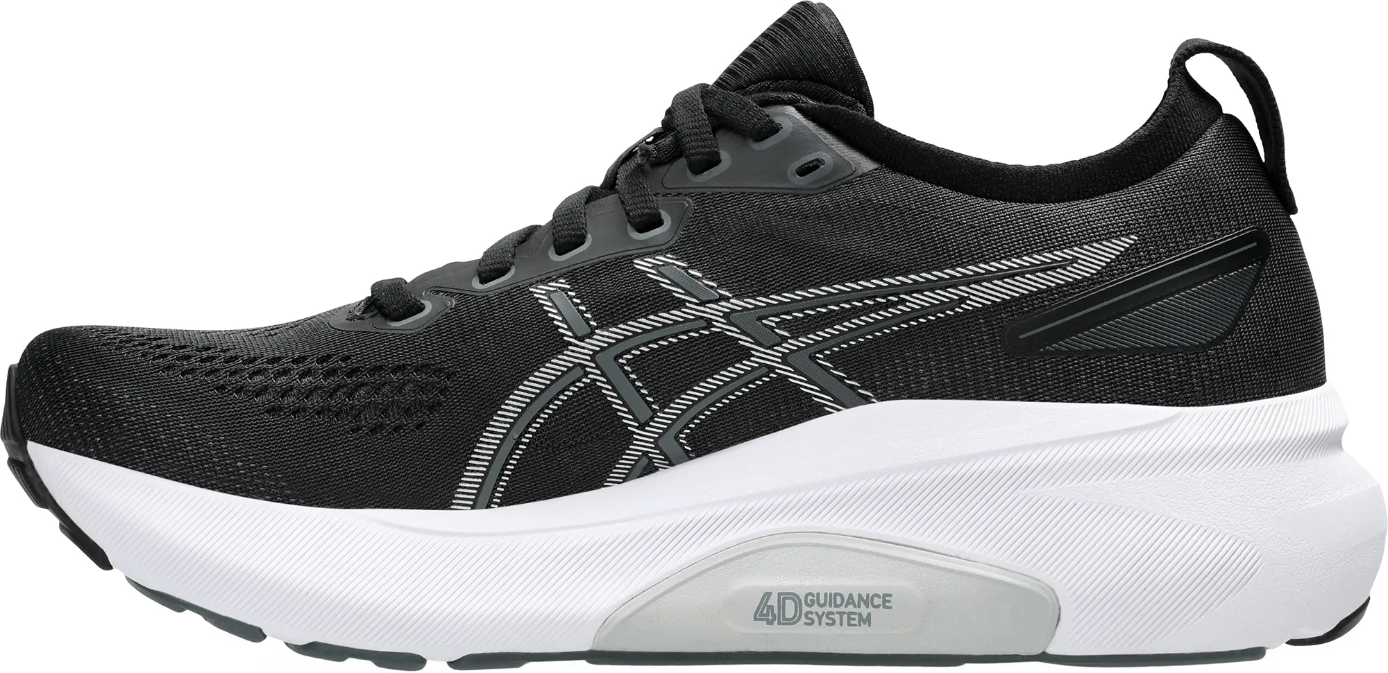 Asics Gel Kayano 31 Womens Running Shoes - Black Stabilizing Medial Post Low Profile Midsole