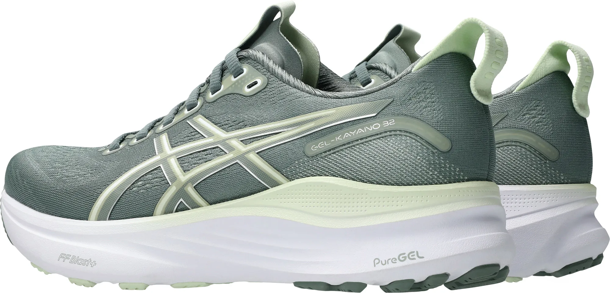 foam shoes Asics Gel Kayano 32 Womens Running Shoes - Green