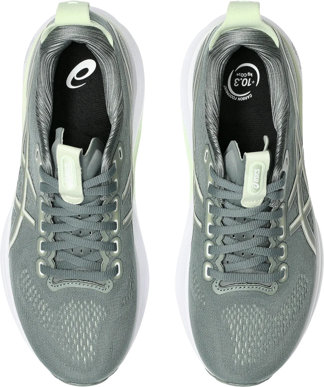 Tuned Stability Rails Asics Gel Kayano 32 Womens Running Shoes - Green