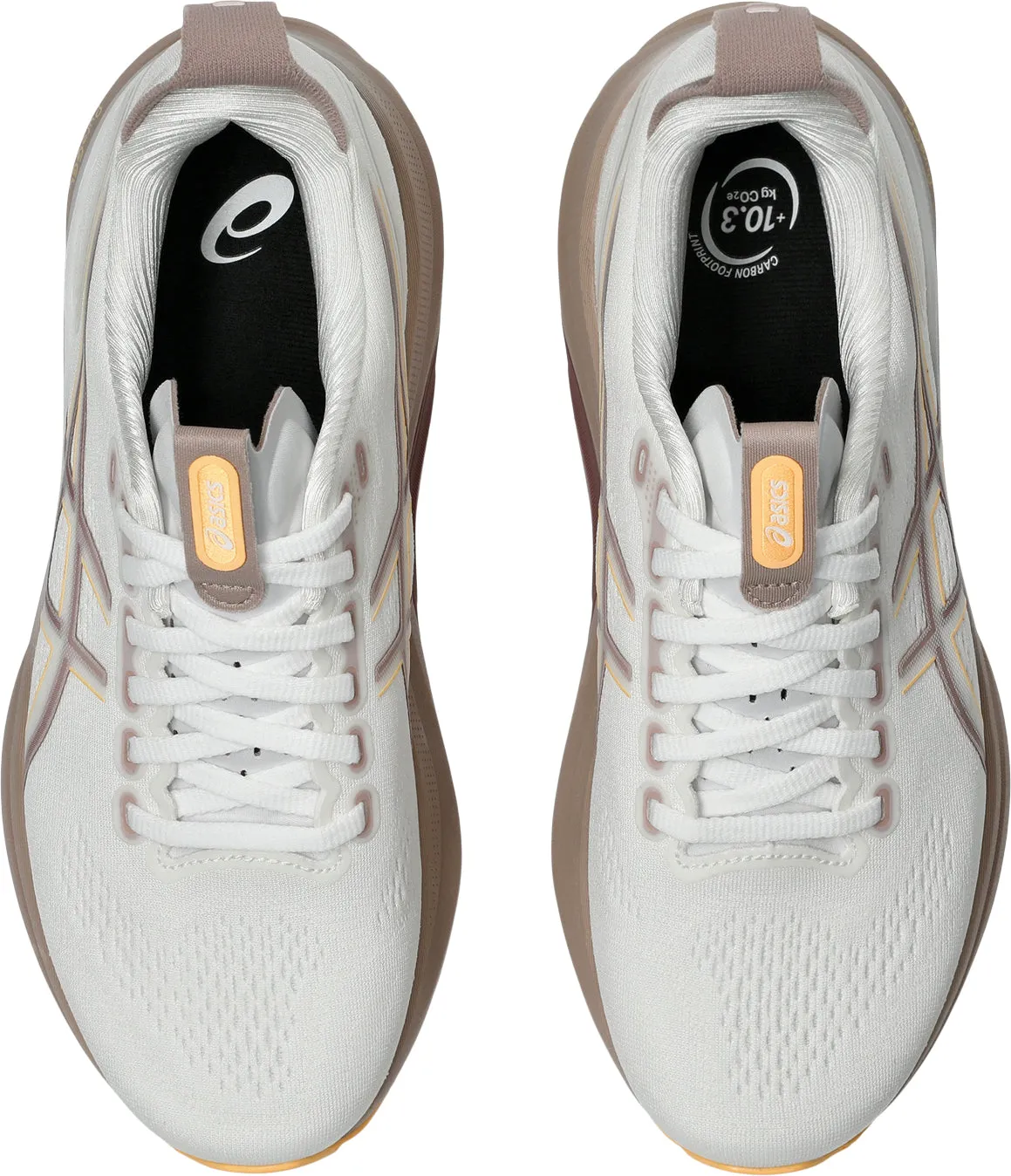 Asics Gel Kayano 32 Womens Running Shoes - White matte shoes