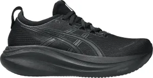 cold weather running shoe situation hip - hop dance shoes Asics Gel Nimbus 27 Womens Running Shoes - Black